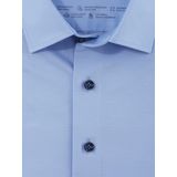 OLYMP - Luxor 24/7 - Overhemd - Blauw - Katoen/Spandex