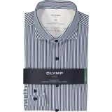 OLYMP - Luxor - Overhemd - Marineblauw - Katoen - Modern Fit