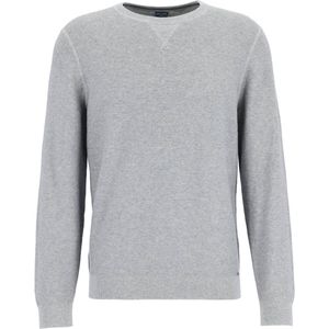 OLYMP - Modern Fit - Pullover - Grijs - 100% Katoen