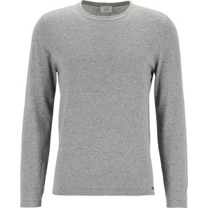 OLYMP Level 5 - Heren Trui - Lichtgrijs - Katoen - Slim Fit