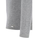 OLYMP - Casual Trui - Zilvergrijs - Gecoat Katoen