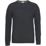 OLYMP - Casual Trui - Antraciet - Effen