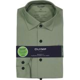 OLYMP Luxor 24/Seven Overhemd, modern fit, New Kent, Lindegroen