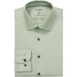 OLYMP - 24/7 Level 5 - Body Fit Overhemd - Groen - Strijkvriendelijk