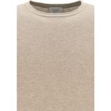 OLYMP - Trui - Beige - 100% Katoen - Strak Getailleerd