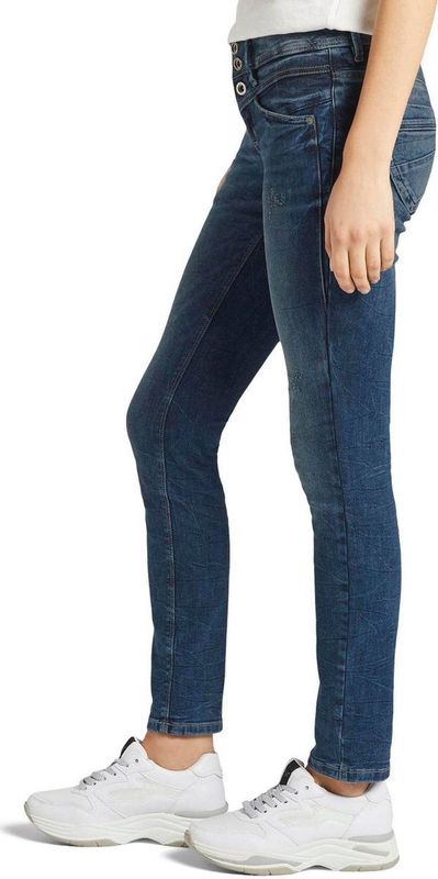 TOM TAILOR Gerade Jeans TTALEXA Slim Jeans mit Bio-Baumwolle