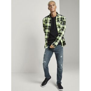 Tom Tailor Denim - 1016090 - Gebreide Trui - Zwart - Van Ademend en Zacht Katoen