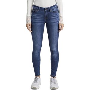 Tom Tailor - Jona - Skinny Jeans - Blauw - 72% Katoen, 27% Polyester, 1% Elastaan