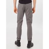 TOM TAILOR - Chino Broek - Castlerock Grey - Slim Fit - Met Riem