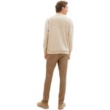 TOM TAILOR - 1008253 - Chino Broek - Honey Camel Beige - Slim Fit, Katoen met Stretchaandeel