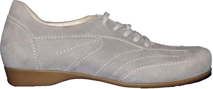 Semler - D6146 - Veterschoenen - Zwart - Nappa Nubuck Leer