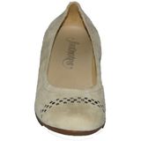 Footnotes - 67005 Pumps - Suede Goat Beige - Elastische Boordband
