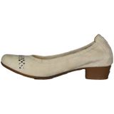 Footnotes - 67005 Pumps - Suede Goat Beige - Elastische Boordband