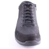 Durea - 9679 - Veterschoenen - Zwart - Leder/Suede