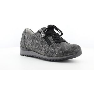 Waldläufer - 270002 - Sneakers - Zwart - Leer