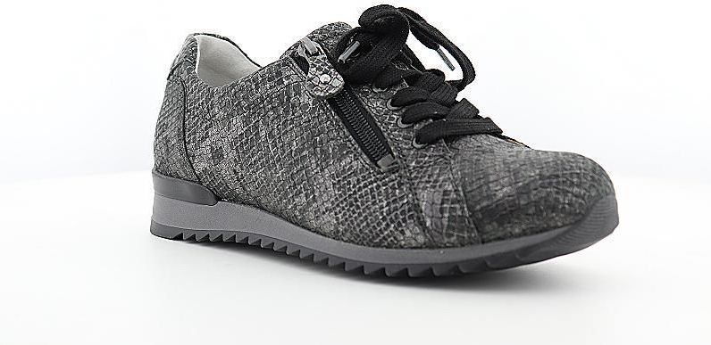 Waldläufer - 270002 - Sneakers - Zwart - Leer