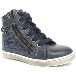 Twins - 316605 - Veterboots - Zwart - Leer