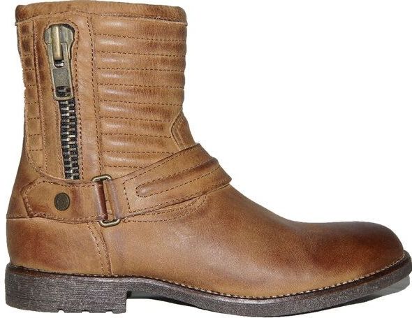 Twins - 315670 - Enkellaarzen - Zwart - Leer