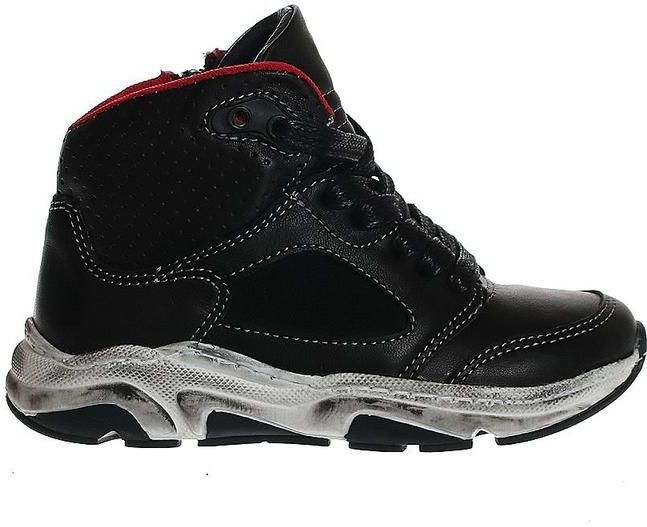 Giga - G3354 Veterschoenen - Zwart - Leer