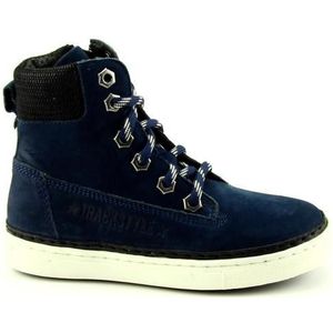 Track Style - Veterschoenen - Zwart - Leer