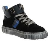 EB Shoes - P5 Grigio - Veterschoenen - Zwart Grijs - Suède