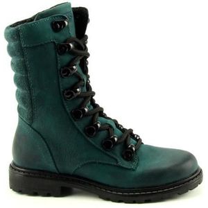 Twins - 319677 - Veterschoenen - Zwart - Leer