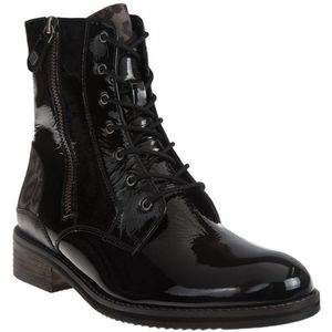 Helioform - 654.012 - Enkellaarzen - Zwart - Leer