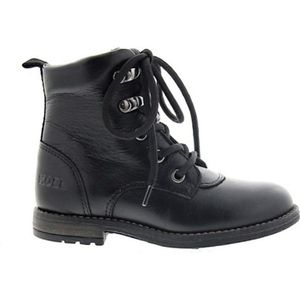 Koel4kids - KO689 - Veterschoenen - Zwart - Leder