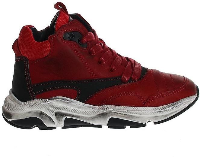 Giga Shoes - E31 S34 Rosso - Veterschoenen - Rood - Leer