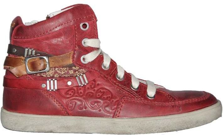 Twins - 314531 - Veterschoenen - Zwart - Leder