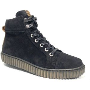 Piedro - 1127607470 - Veterboots - Zwart - Leer