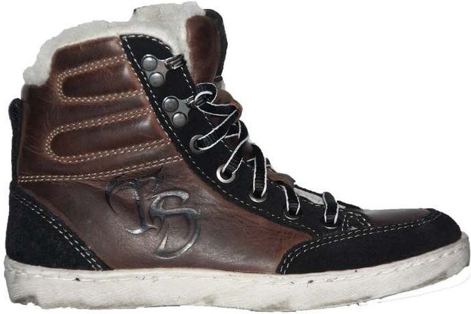 Trackstyle - 314554 - Casual Schoenen - Zwart - Leder