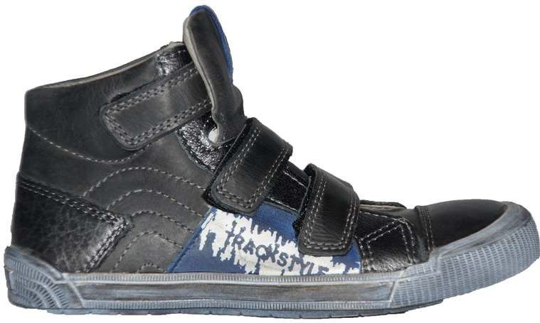 Track - Style 314737 - Klittenbandschoenen - Blauw - Leder