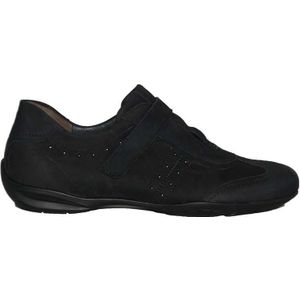 Semler - U1306 - Klittenbandschoenen - Zwart - Leer