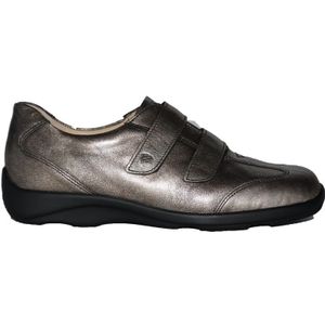 Finn Comfort - 2419 Mendoza - Klittenbandschoenen - Zwart - Leer