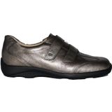 Finn Comfort - 2419 Mendoza - Klittenbandschoenen - Zwart - Leer