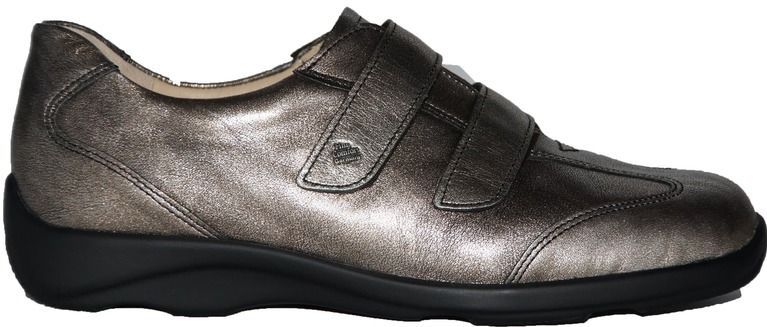 Finn Comfort - 2419 Mendoza - Klittenbandschoenen - Zwart - Leer