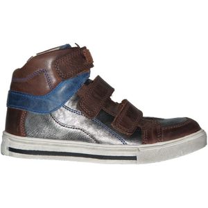 Track Style - 315556 - Klittenbandschoenen - Leer - Stevige Jongens Schoen