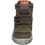 Trackstyle - 315721 - Schoenen - Grijs Rood Blauw - Leer - Halfhoog Klittenband