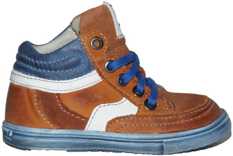 Track Style - 314711 - Veterschoenen - Leer - Half Hoge Veter Schoen - Wijdte 3.5