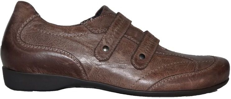 Semler - D6126 - Klittenbandschoenen - Zwart - Nappa Leer