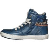 Twins - 315503 - Veterschoenen - Zwart - Leder