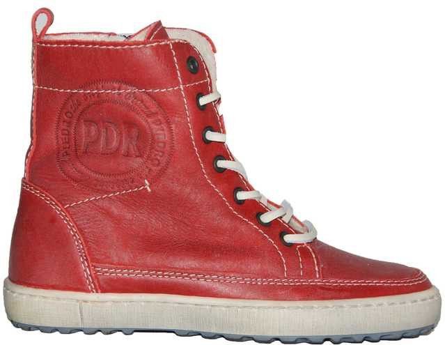 Piedro - 76010n - Veterboots - Zwart - Leer