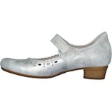 Footnotes - 67.026 Klittenbandschoenen - Beige Zilver - Leer