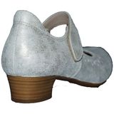 Footnotes - 67.026 Klittenbandschoenen - Beige Zilver - Leer