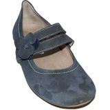 Footnotes - Klittenbandschoenen - Zwart - Leer - Wijdte G