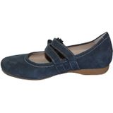 Footnotes - Klittenbandschoenen - Zwart - Leer - Wijdte G