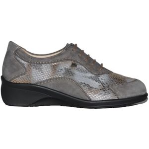 Finn Comfort - Savannah - Veterschoenen - Zwart - Leer