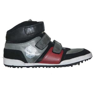 Track Style - Klittenbandschoenen - Leer - Sportief - Half Hoog