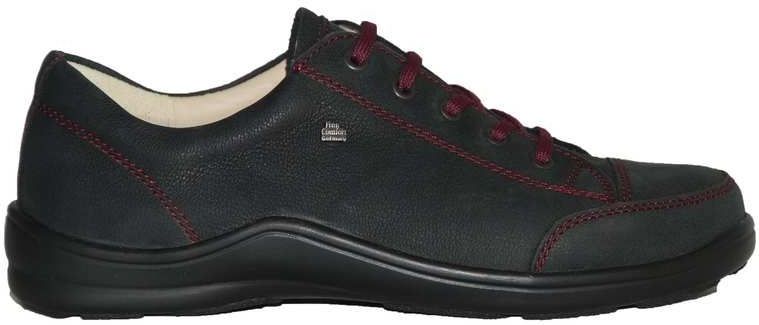 Finn Comfort - Soho - Sneakers - Zwart - Leer